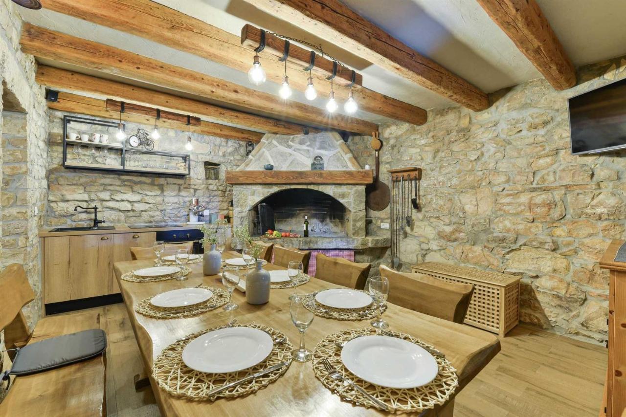 Stone Villa Didovi Snovi With Heated Pool Lisane Ostrovicke Ngoại thất bức ảnh