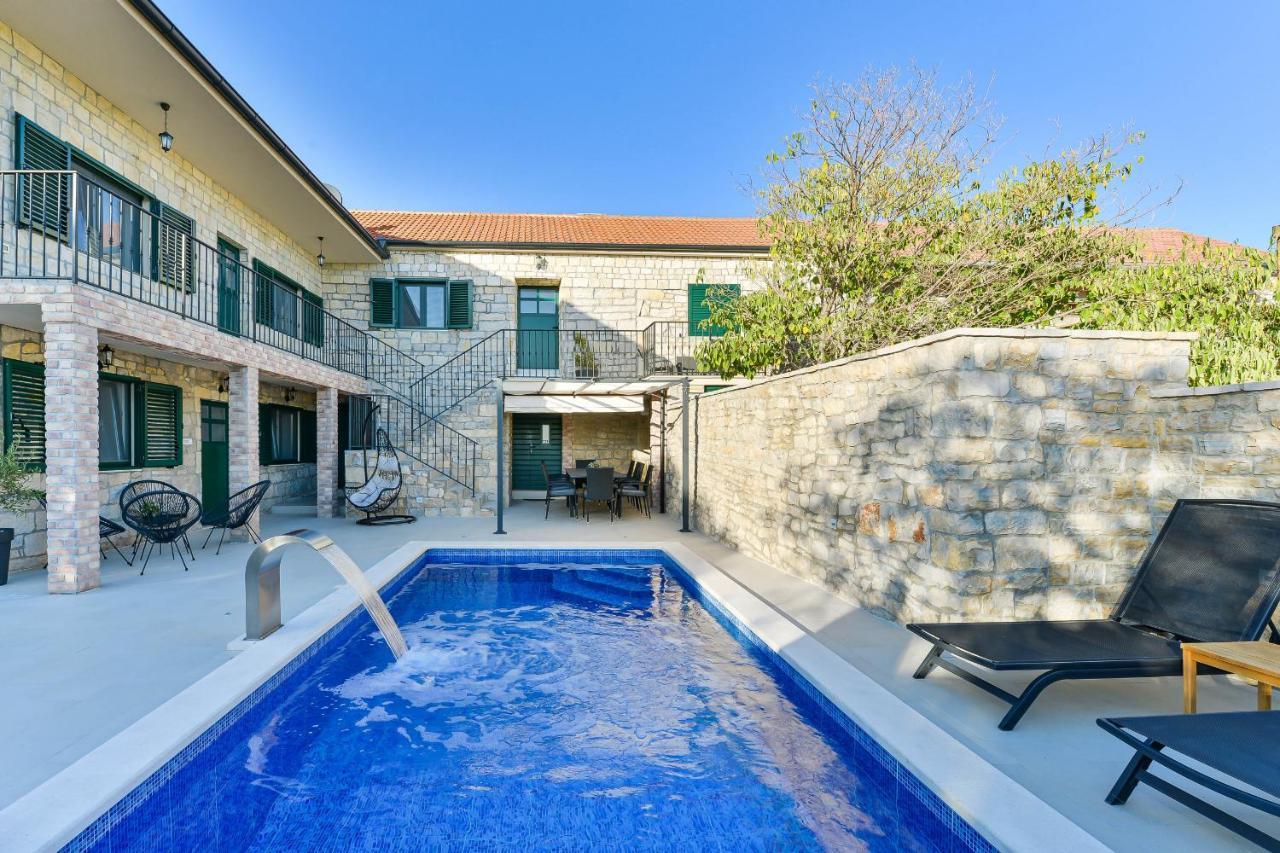 Stone Villa Didovi Snovi With Heated Pool Lisane Ostrovicke Ngoại thất bức ảnh