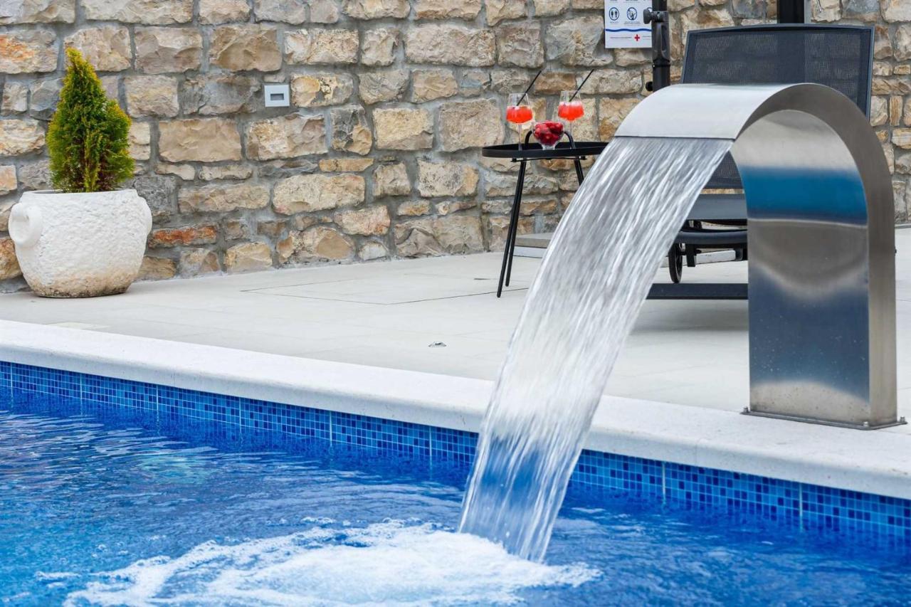 Stone Villa Didovi Snovi With Heated Pool Lisane Ostrovicke Ngoại thất bức ảnh