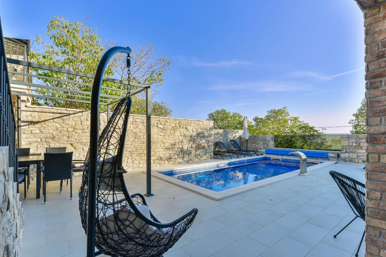 Stone Villa Didovi Snovi With Heated Pool Lisane Ostrovicke Ngoại thất bức ảnh